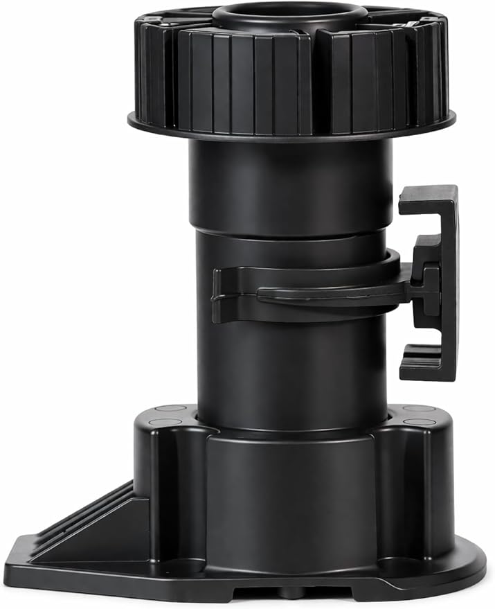 Berta 12-Pack, Cabinet Leveler Legs-330 lb Capacity, Leg-Adjusts from 3 1/7" - 4 3/10" (80-110 mm) (80-110 mm, 12 Pieces)
