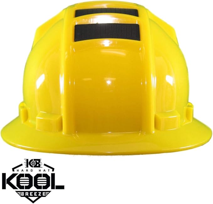 Kool Breeze Solar Cooling Fan Hard Hat