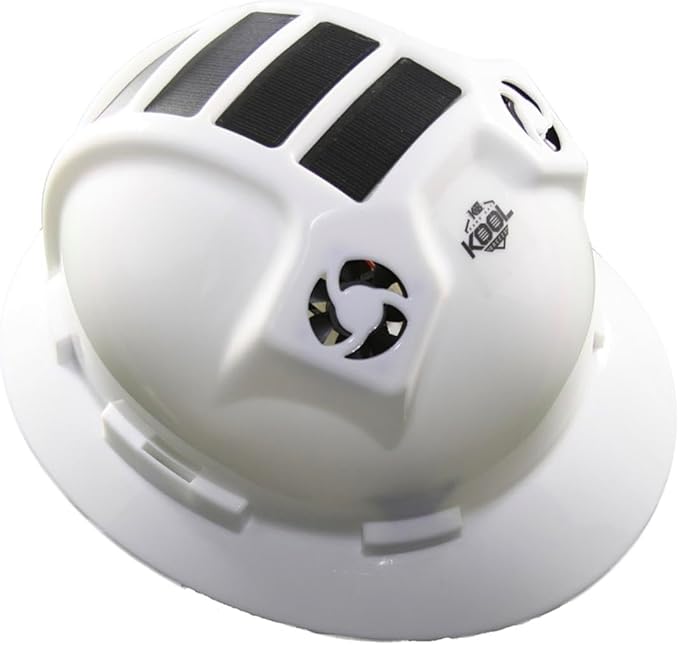 Kool Breeze Solar Cooling Fan Hard Hat