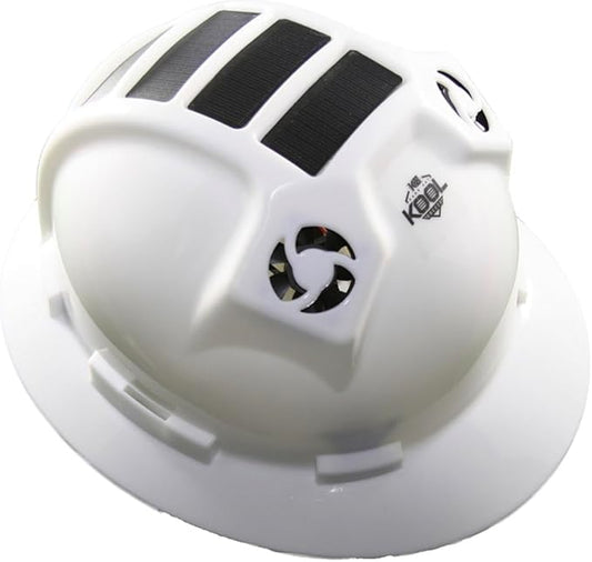 Kool Breeze Solar Cooling Fan Hard Hat