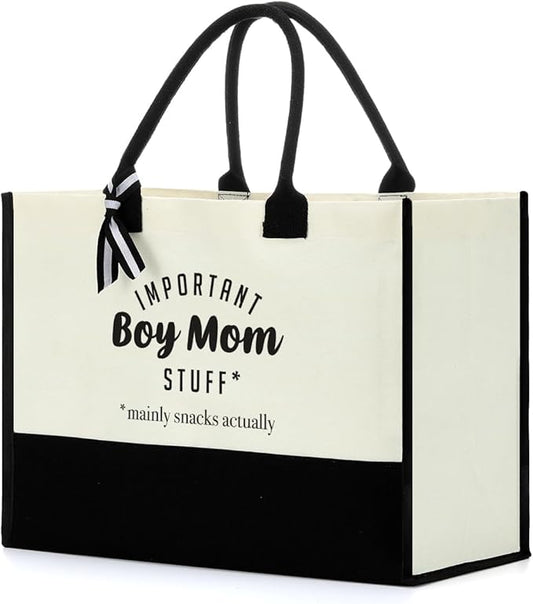 FORBIDDEN PAPER Gifts Tote Bag Important Stuff Tote Gift Gifts Birthday for Shopping Bag Grocery Bag Utility Tote