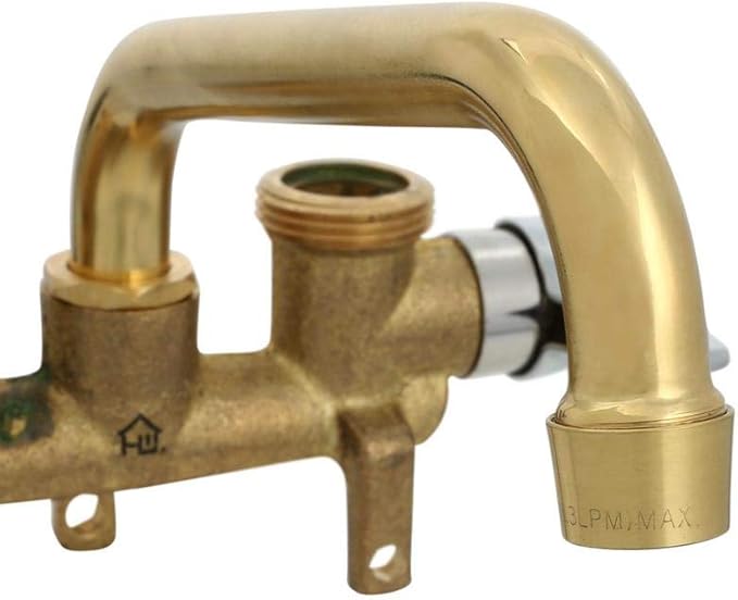 Homewerks Worldwide 3310-250-RB-B Rough Brass Laundry Faucet, No Size