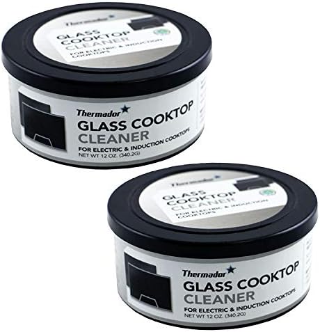 Thermador 12010031 Glass Cooktop Cleaner For electric & induction cooktops Set of Two 12-ounce tubs
