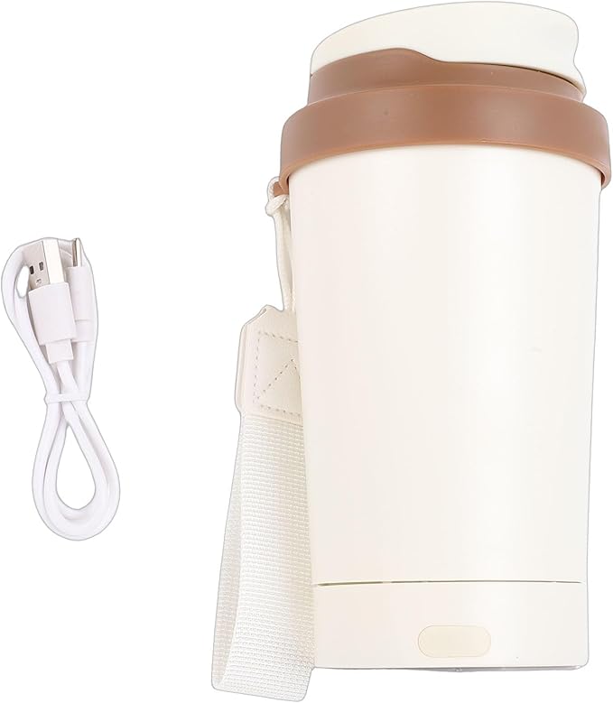 AYNEFY Auto Mixing Coffee Cup Self Stirring Coffee Mug Stainless Steel Electric Auto Mixing Cup Magnetic Detachable Travel Mug for Home Office Travel Milk Cocoa Hot Drinks Shaking