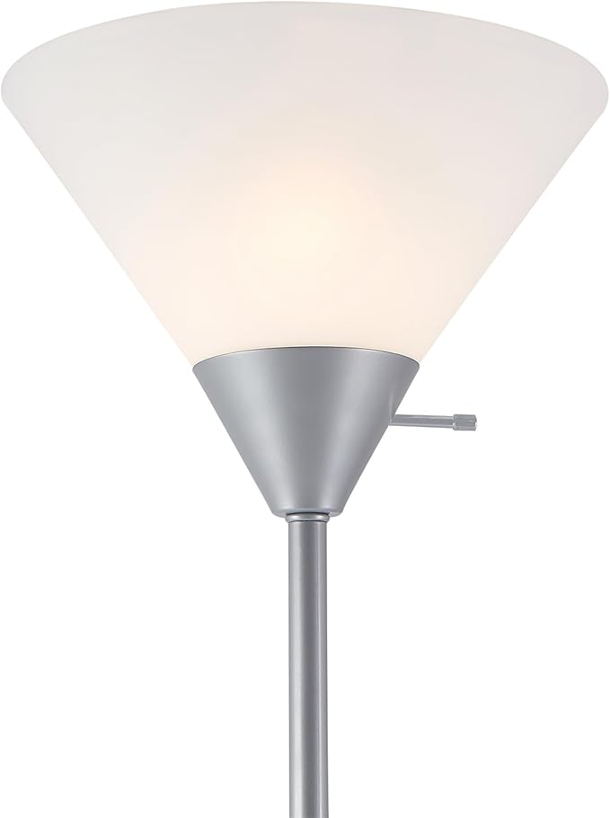 Globe Electric 67150 Elliott Floor Lamp, Silver (Pack of 2)