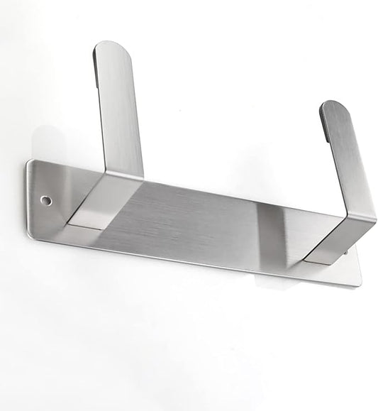 Stainless Steel Wall Mounted Cutting Board Holder Punch-free Multifunctional Kitchen Shelf Organizer Pot Lid Storage Rack