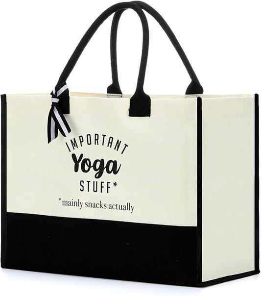 FORBIDDEN PAPER Gifts Tote Bag Important Stuff Tote Gift Gifts Birthday for Shopping Bag Grocery Bag Utility Tote