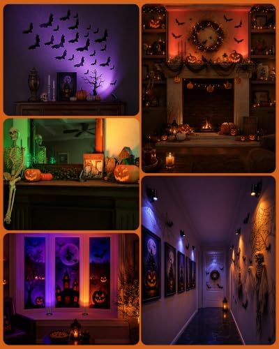 EZVALO RGB Indoor Spotlights, LED Accent Lights, Wall Decor Uplights.