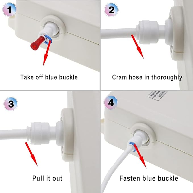 Bottle Drinking Water Dispenser Pump System for Home,110V Refrigerator Water Pump Adjustable Speed for Kitchen,5 Gallon Water Bottled Jug Dispensing Pump for Ice Coffee/Tea Maker