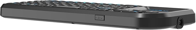 Mini Keyboard with touchpad, mini Bluetooth Keyboard, 2.4G Ultra-Thin Handheld Wireless Portable Keyboard, Suitable for PCs/Tablets/TVs/Smartphones, Ideal for Travel