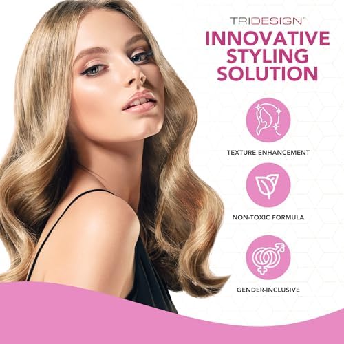 TRIDESIGN Aerogel Strong Hold Volumizing Hair Spray - 3oz & 10.5oz - 2 Pack
