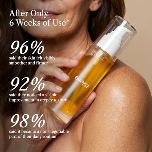 Evora Botanical Body Oil for Women – After Shower Body Oil for Dry Skin