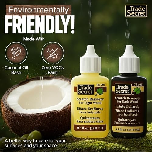 Trade Secret Wood Scratch Remover Mini Set, 2 Shades, 0.5 oz, 2 Pack