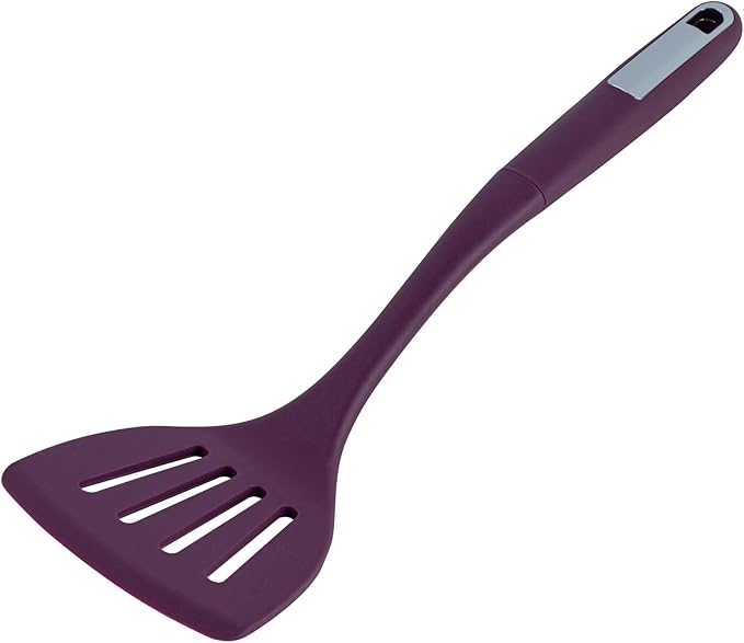 Met Lux Kitchen Utensil Sets, 10 Silicone Utensil Sets - 6 Pieces Per Set, High-Heat Tolerance, Purple Silicone Kitchen Utensils, For No-Stick Cookware - Restaurantware