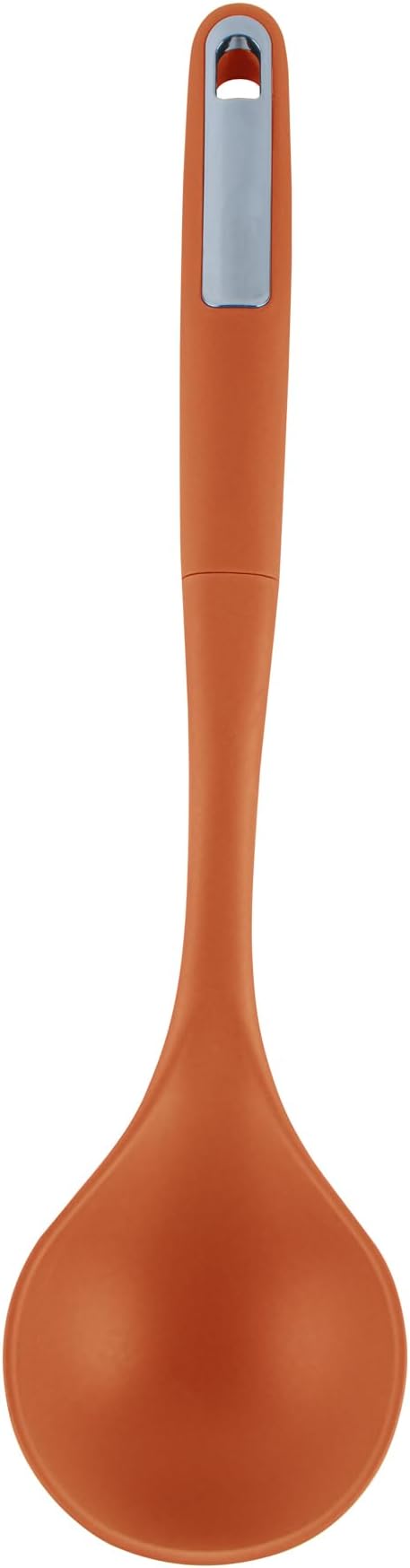 Restaurantware Silicone Utensil Set Pack of 1 Non-Slip Handle 6-Piece Kitchen Tool Set, Heat-Resistant Dishwasher-Friendly Cooking Accessories, Durable Orange Cooking Utensils