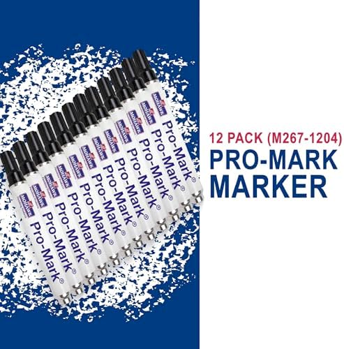 Mohawk Finishing Products Pro-Mark Capillary Marker, Standard Assortment M267-1202, 1 Count (Pack of 12)