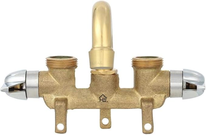 Homewerks Worldwide 3310-250-RB-B Rough Brass Laundry Faucet, No Size