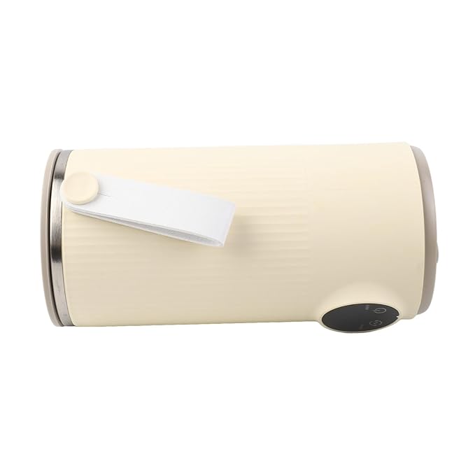 Portable Travel Electric Kettle 400ML,USB Rechargeable Stainless Steel Hot Water Boiler with Dual 3000mAh Battery