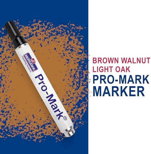 Mohawk Pro Mark Capillary Wood Touch Up Marker Brown Walnut Light Oak M267