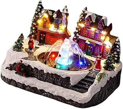 Multicolor Led Christmas Fountain for Winter Decor