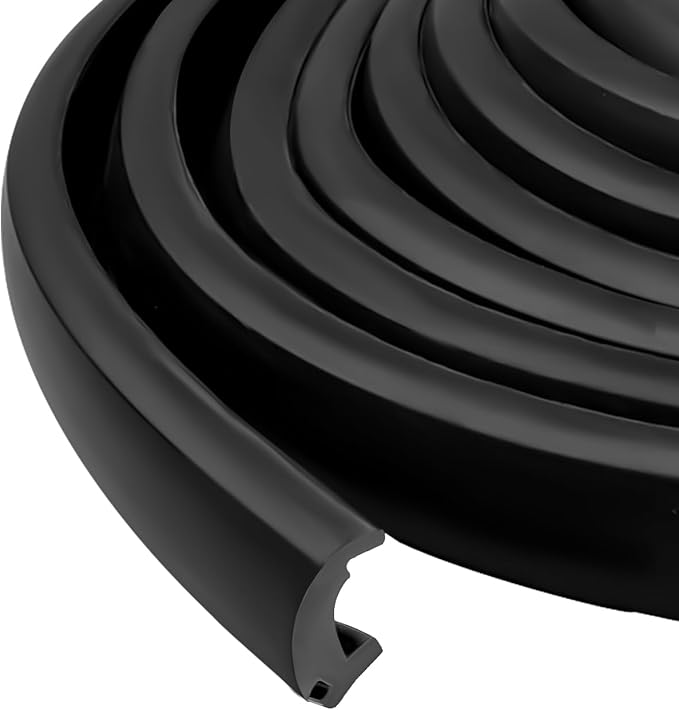 RV Window Seal - 5/16" x 9/16" Waterproof RV Window Rubber Seal Strip, Car Window Glass Edge Weather Stripping, Windshield Locking Gasket for Camper Marine Boat Truck, 12.3M Freely Cut Seal 40FT