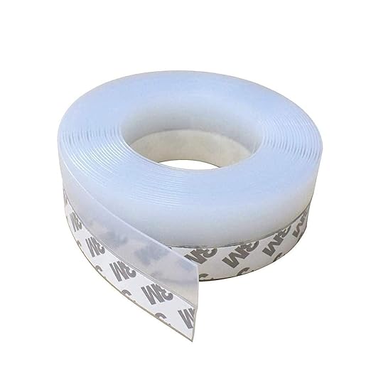 Betlex Door Tape for Seal Strips for Home Gap Sealer Silicone Sound Proof, Insect, Window Weather Stripping Tapes Sealing Sticker Seal Strip (2 Meter, 45 mm)