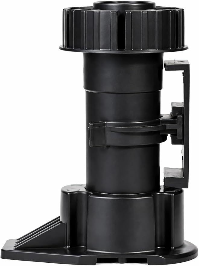 Berta 12-Pack, Cabinet Leveler Legs-330 lb Capacity, Leg-Adjusts from 4 7/10" - 5 9/10" (120-150 mm) (120-150 mm, 12 Pieces)