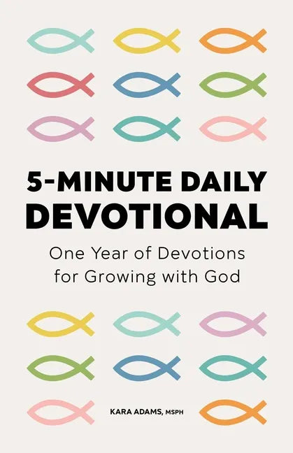 5-Minute Daily Devotional: One Year of Devotions for Growing with God - Paperback