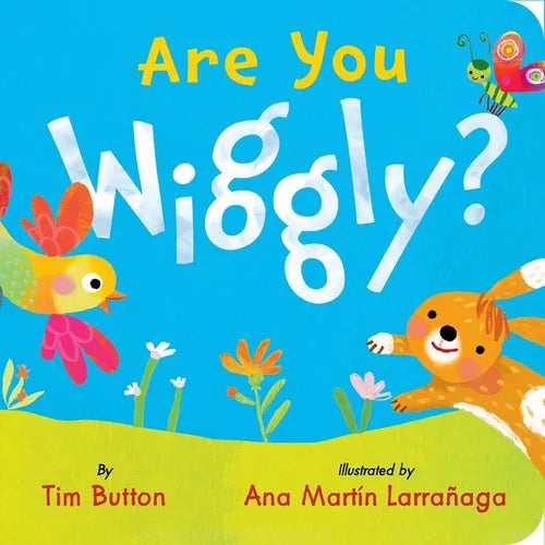 Are You Wiggly? (Interactive Read-Aloud with Novelty Mirror) - Board Book
