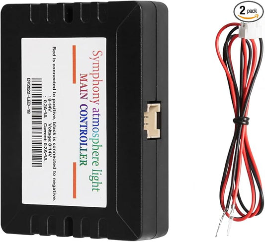 Dreamcolor Acrylic Interior Car LED Strip Light Main Control Module, which fit for Dreamcolor Connects kit (not Including), Not fit dreamcolor 5 in 1(Single Controller)
