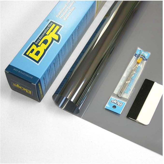 BDF NA35 Window Film Sun Control and Heat Rejection Natural Black 35 (Medium) - 36in X 24ft