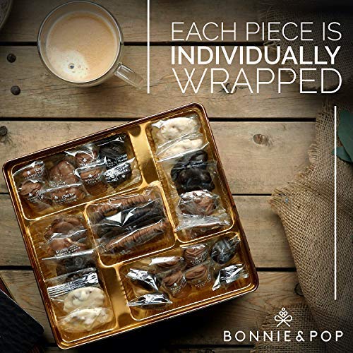 Chocolate Gift Basket, Candy Food Gifts Arrangement Platter, Gourmet Snack Box, Mothers Day Present Idea, Corporate, Employee Appreciation, Him & Her, Men Women Sympathy Family Parties & Get Well- Bonnie & Pop