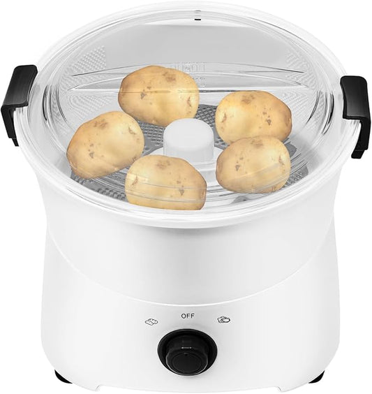 Electric Potato Peeler,85W Kitchen Automatic Rotating Peeling Tool,Automatic Peeler Spinner,Kitchen Peeling Machine for Potatoes,Apples,Vegetables (Grey)