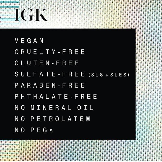 IGK Antisocial Dry Hair Mask + Good Behavior Smoothing Spray, Full-Size Set