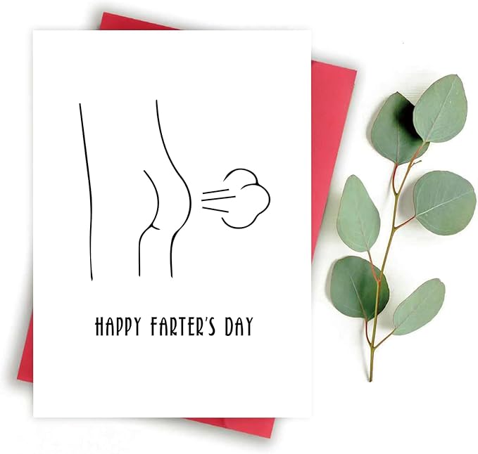 Father's Day Card for Dad, Fathers Day Card Gifts from Daughter Son, Funny Dad Gifts for Daddy