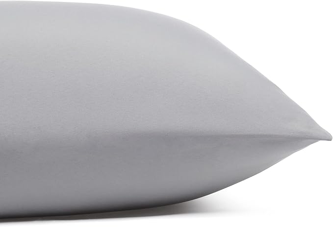 Amazon Basics Soft, Breathable, Wrinkle-Free Brushed Microfiber 4 Piece Bed Sheet Set, Machine Washable, 14-Inch Deep Pockets, King, Dark Gray, Solid