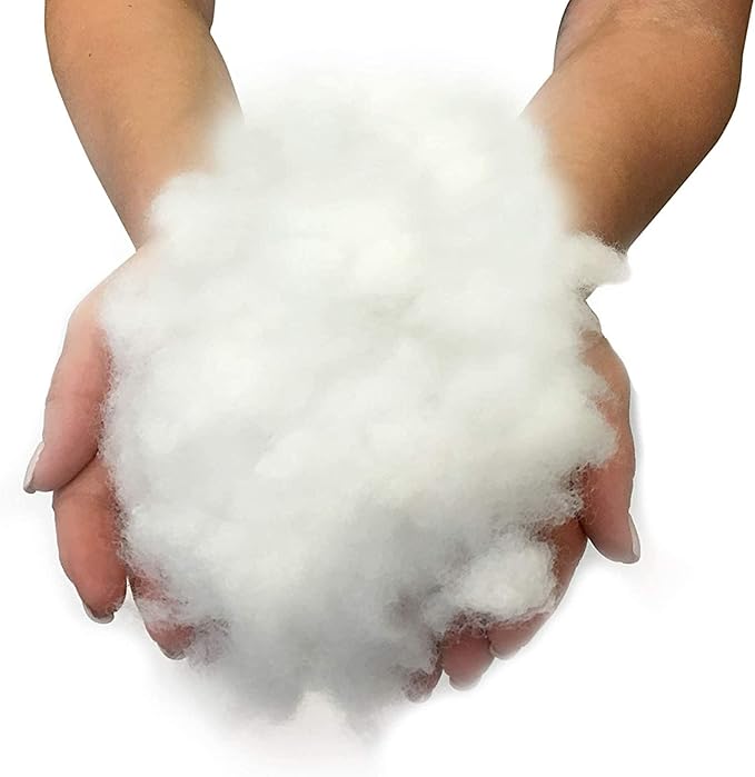HOMETEX Pillow Stuffing 30 LB Bag 100% High-Loft Polyester Stuffing Fiber Fill