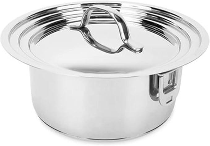 Camco Mfg 43921 Cookware 10 Pc Set Nesting Stainless Steel
