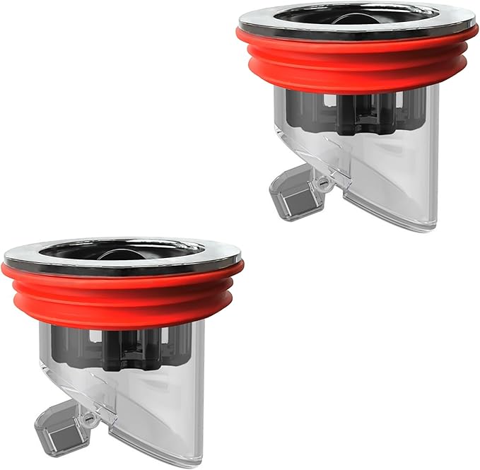 2Pcs Odor Proof Floor Drain, Floor Drain backflow Preventer, Shower Plug, Magnetic One-Way Drain Valve, Prevent Odor Dispersion in Bathrooms, and Kitchens (1.5''-2.0'' Caliber)