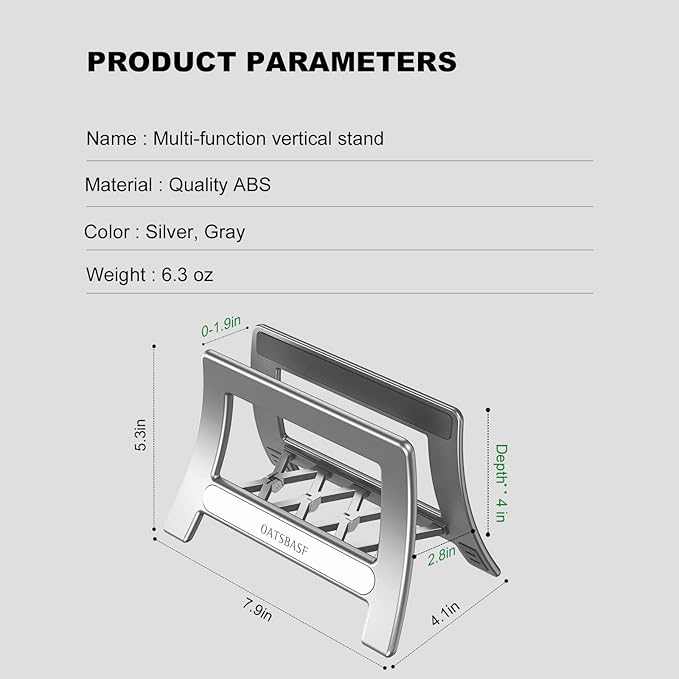 Cutting Board Rack, Auto Width Adjustable Holder Stand for Countertop or Cabinet (Silver)