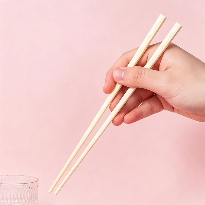 5 Pairs Fiberglass Reusable Chopsticks Dishwasher Safe, Slivek 9.5 in Premium Lightweight Chopsticks Non-slip, Japanese Chinese Korean Chop Sticks Gfit, Muti-color