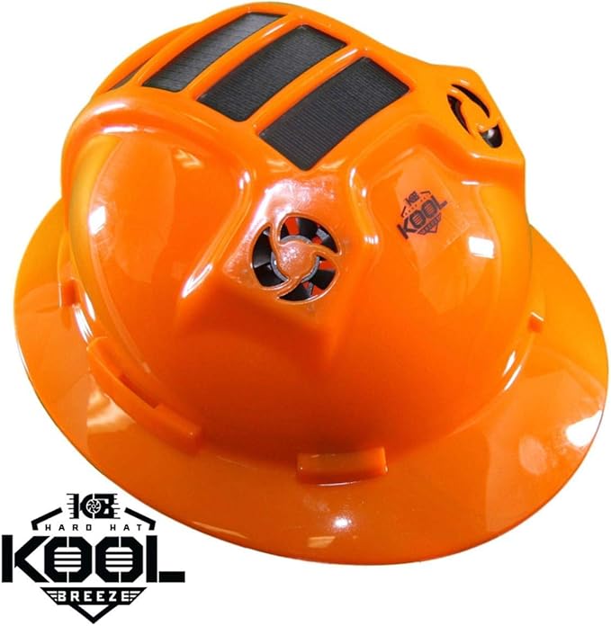 Kool Breeze Solar Cooling Fan Hard Hat