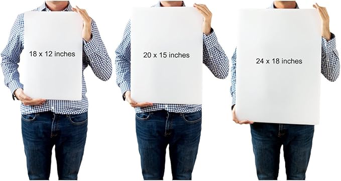 Commercial Grade 18 x 12 Red Cutting Board for Meat - Superior to HDPE Plastic - 0.5 Inch Thick Poly for Food Service, Dishwasher Safe