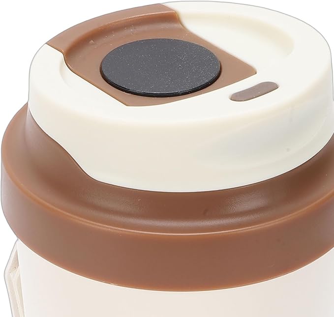 Self Stirring Coffee Mug with Lid, Magnetic Electric Auto Mixing Stainless Steel Cup for Coffee, Milk, Cocoa, Beverages, Travel Auto Stir Coffee Cup, Detachable