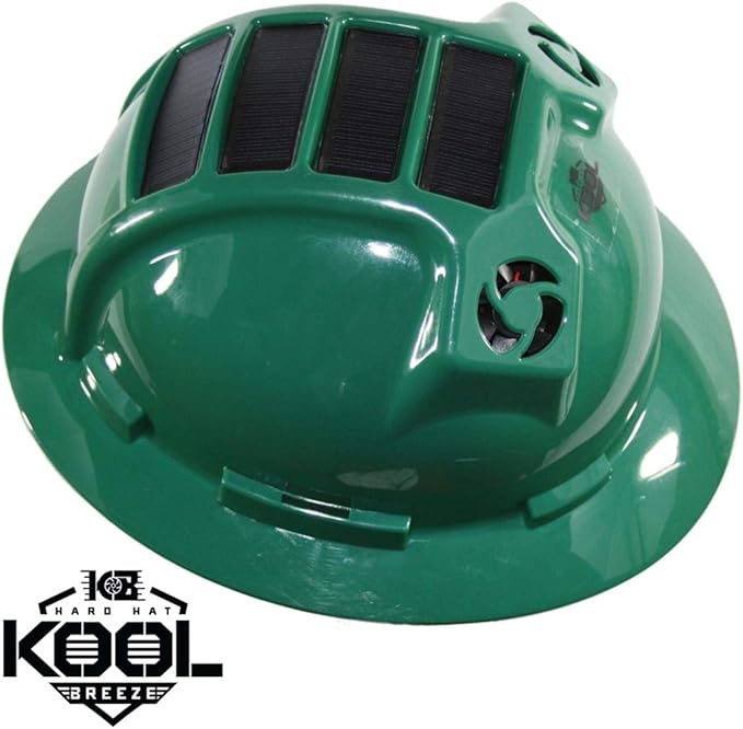 Kool Breeze Solar Cooling Fan Hard Hat