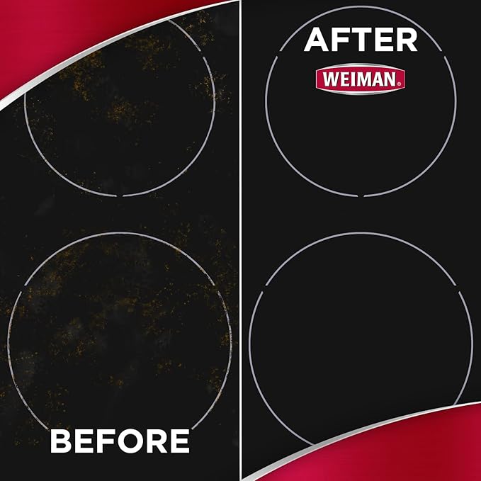 Weiman Cooktop Cleaner and Polish 10 Ounce 2 Pack