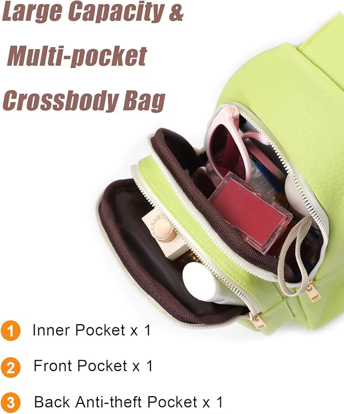 Mothers Day Gifts for Mom Her Teen Girls Girlfriend Crossbody Bags Gifts for Women Birthday Personalized Gift for Family Small Crossbody Sling Bag Fanny Pack Chest Travel Purse Christmas Gift Idea