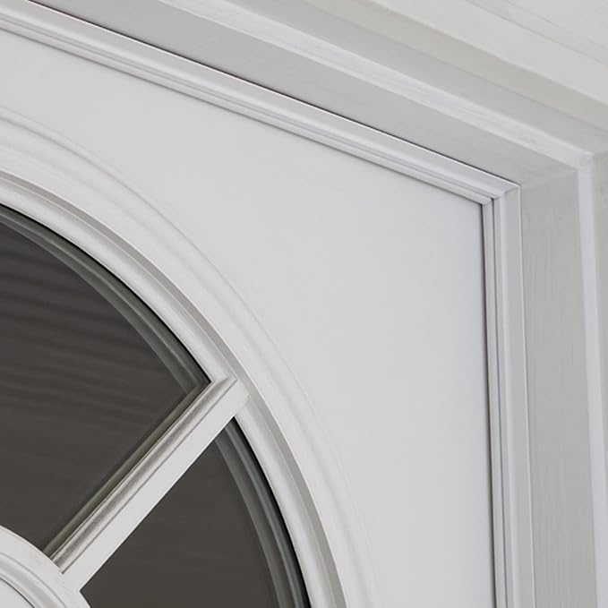 M-D Building Products 43304 White Aluminum and Vinyl Cinch® Self-Adhesive Top and Sides Door Seal Kit
