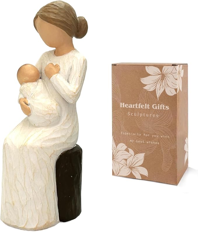 New Grandma Gifts – First Time Grandma Gifts for Birthday Gift Christmas Mothers Day from Grandkids Grandmas Figurines Statue,Family Home Decor for Nana Mimi Present