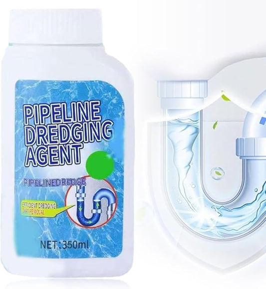 Powerful Pipe Dredging Agent, 2025 New Pipeline Dredging Agent, Drain Clog Remover, Upgrade Quick Cleaning Drains Toilet Cleaner Tool, Sink and Drain Pipe Unclogging Agent for Kitchen, Bathroom (1Pcs)